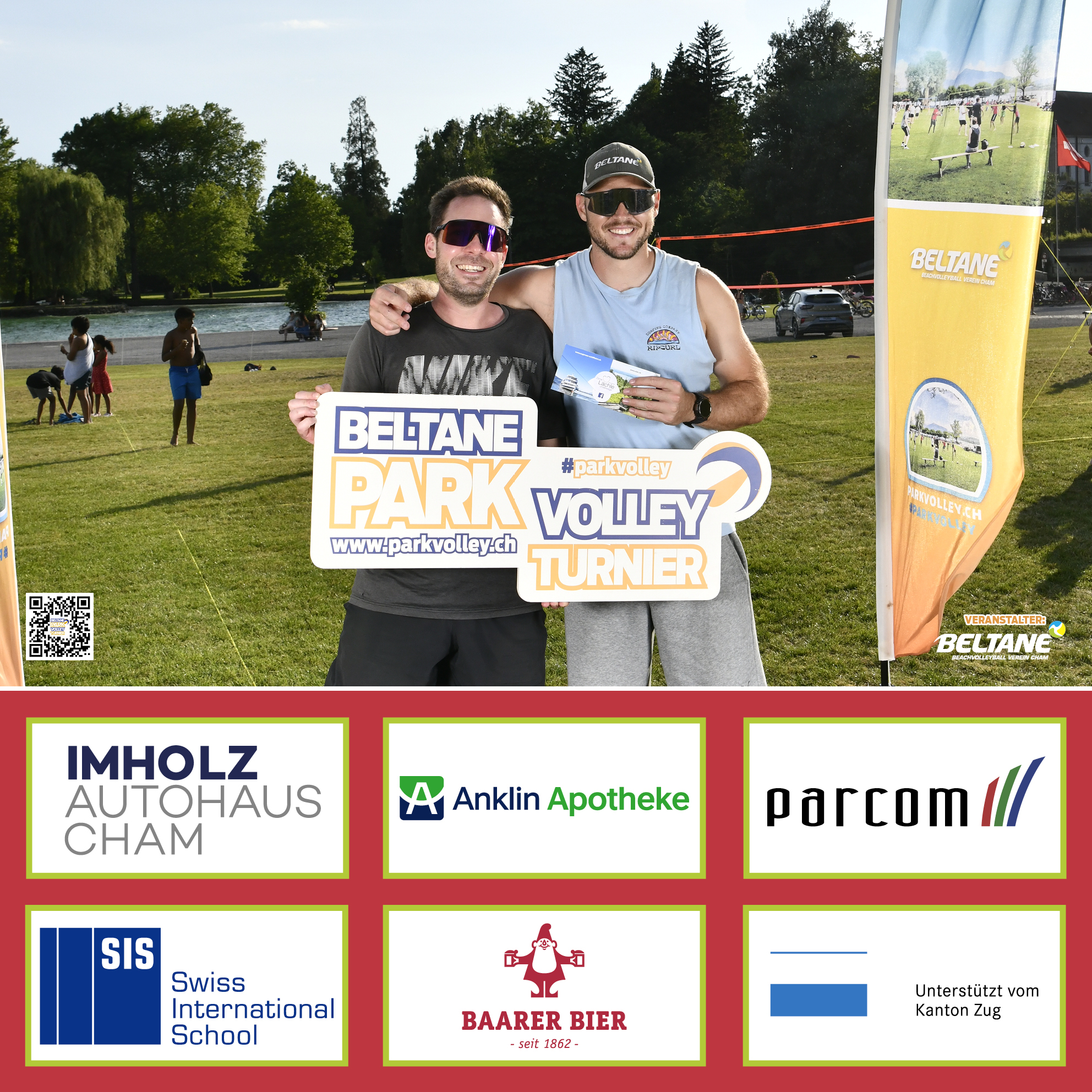 Netzflimmern am Beltane Park-Volleyball Turnier 2025 in Cham